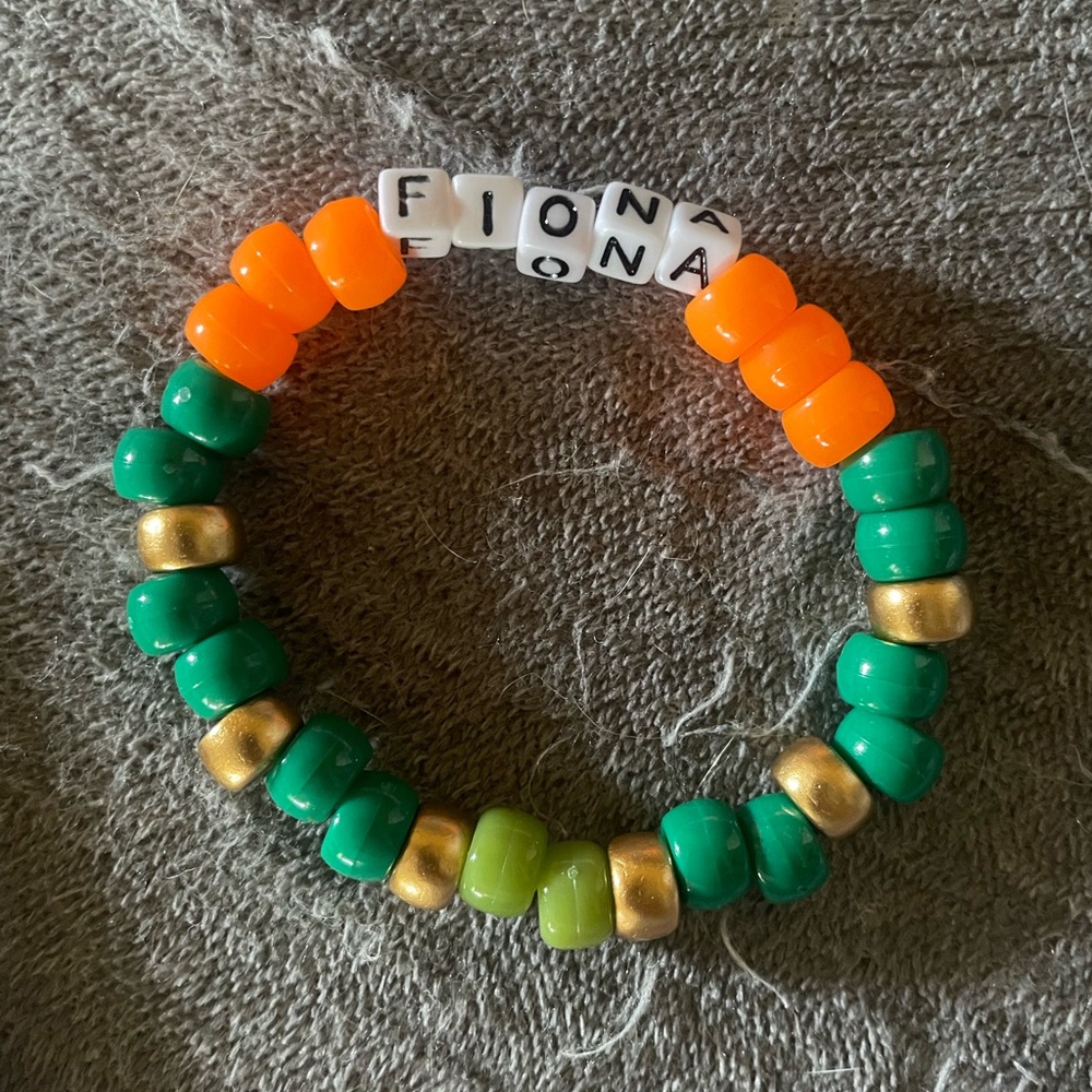 Shrek inspired bracelet
